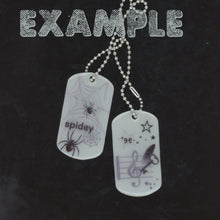 Load image into Gallery viewer, custom dog tags slot