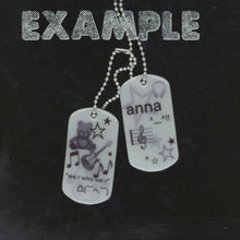 Load image into Gallery viewer, custom dog tags slot