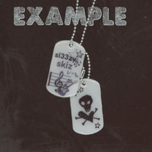 Load image into Gallery viewer, custom dog tags slot