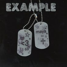 Load image into Gallery viewer, custom dog tags slot