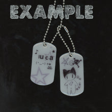 Load image into Gallery viewer, custom dog tags slot