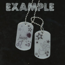 Load image into Gallery viewer, custom dog tags slot