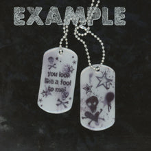 Load image into Gallery viewer, custom dog tags slot