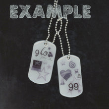 Load image into Gallery viewer, custom dog tags slot